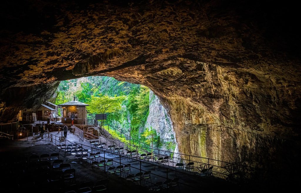 Peak Cavern in Castleton, Derbyshire